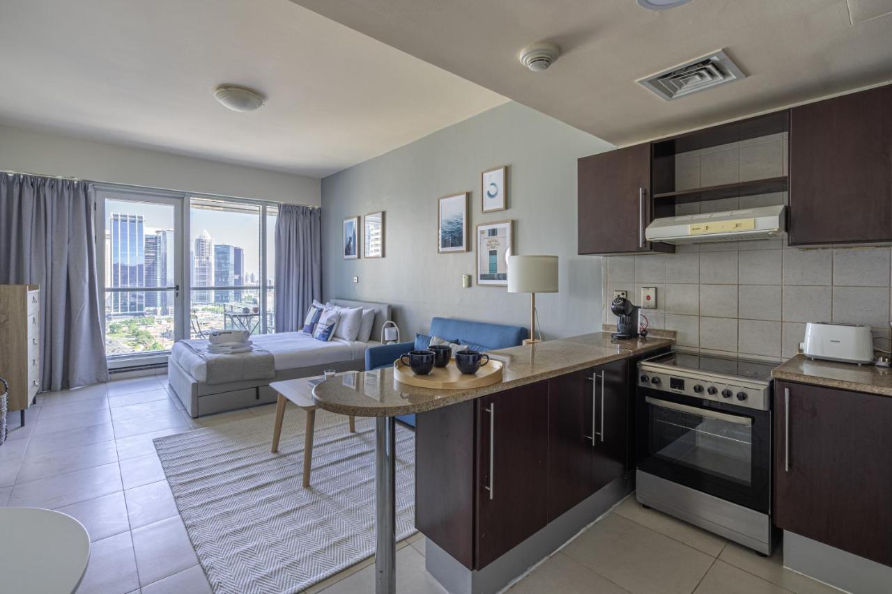 Higuests - Modern Studio With Incredible City Skyline View Dubai Exterior photo