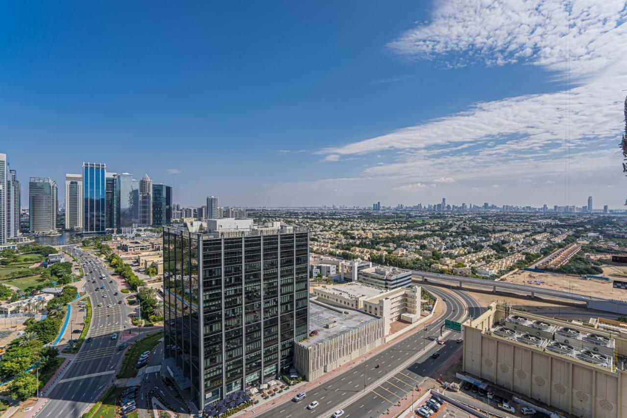 Higuests - Modern Studio With Incredible City Skyline View Dubai Exterior photo