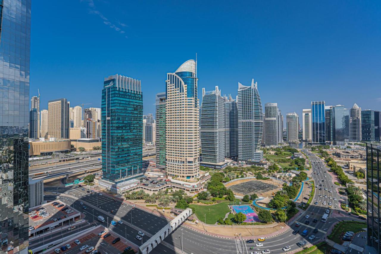 Higuests - Modern Studio With Incredible City Skyline View Dubai Exterior photo