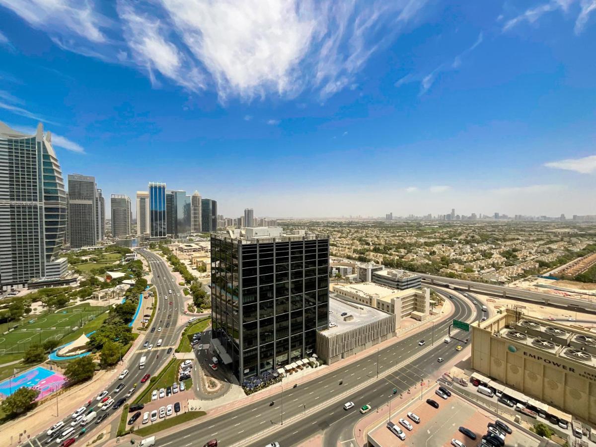 Higuests - Modern Studio With Incredible City Skyline View Dubai Exterior photo