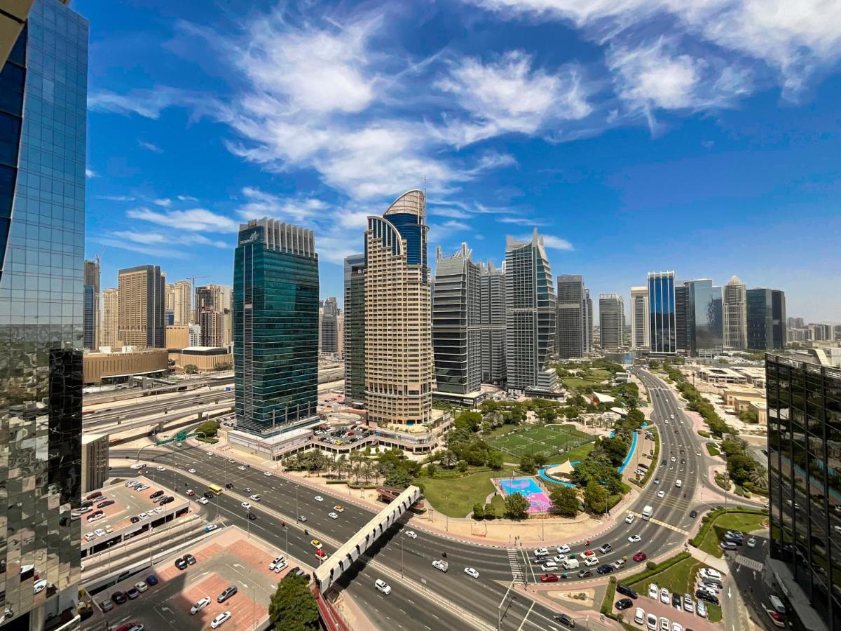 Higuests - Modern Studio With Incredible City Skyline View Dubai Exterior photo